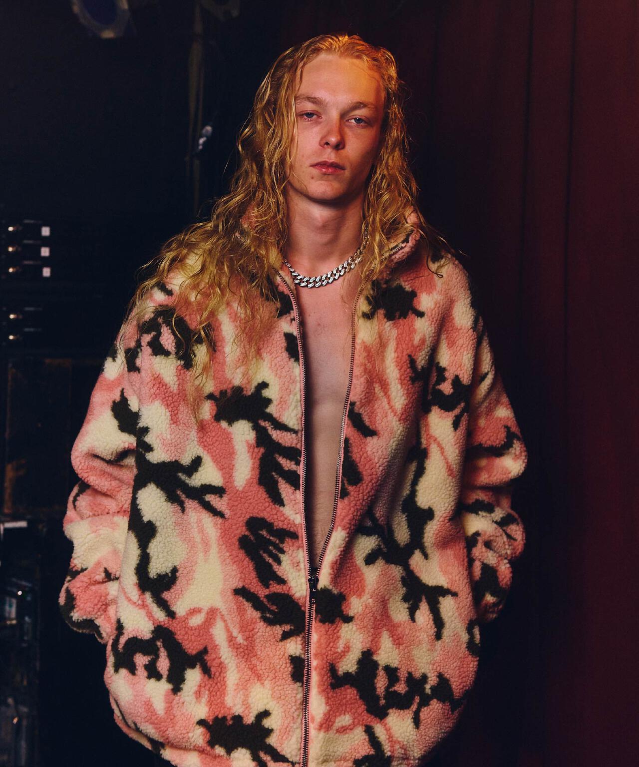 FR(13)NDS/フレンズ/Camo Boa blouson