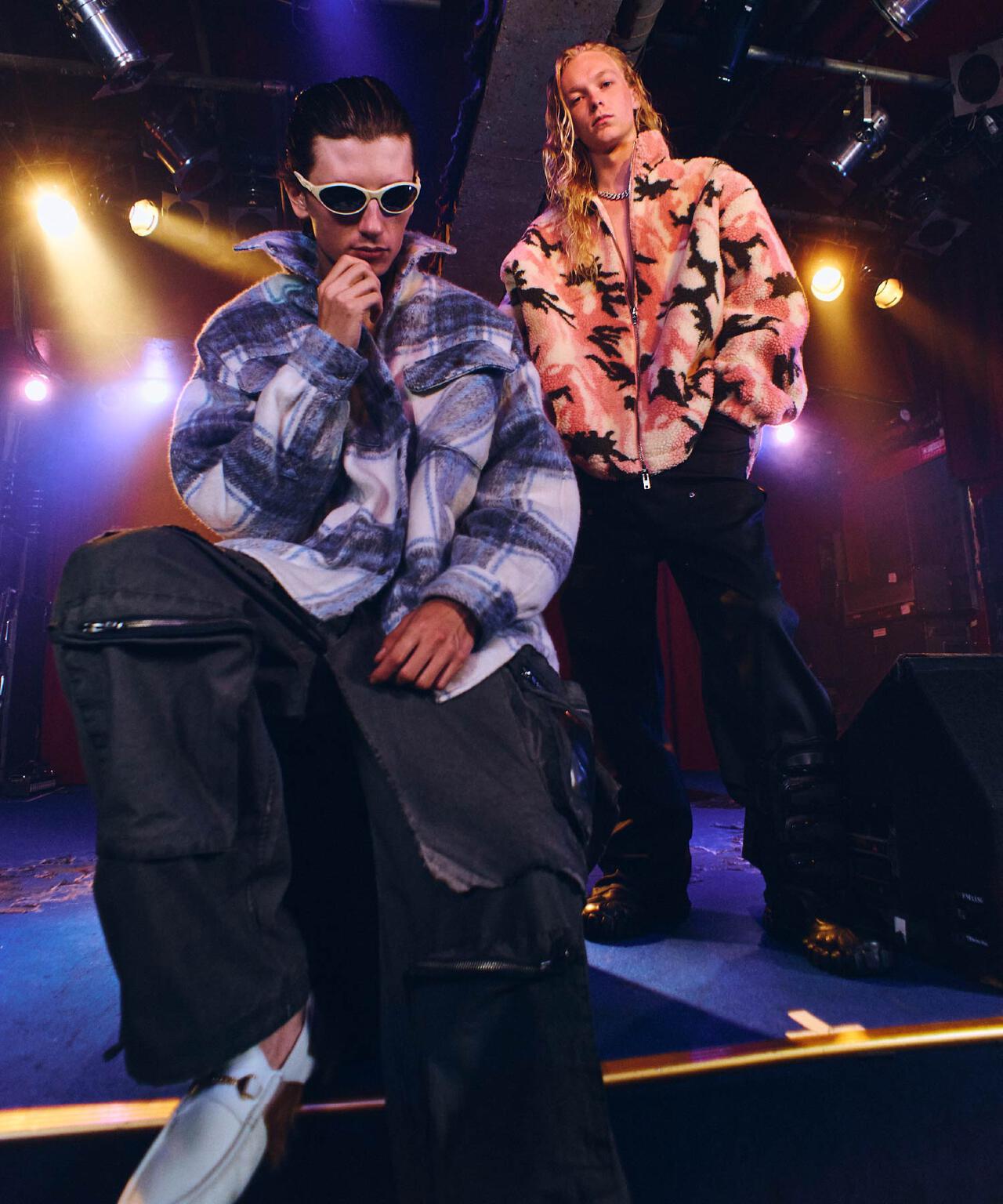 FR(13)NDS/フレンズ/Camo Boa blouson