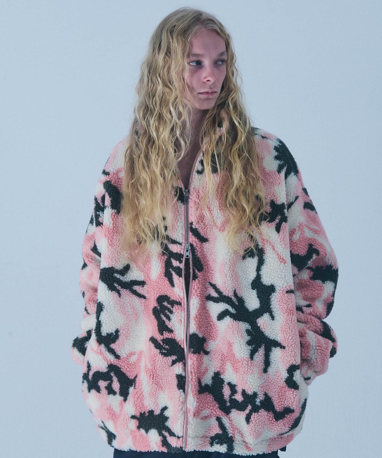 FR(13)NDS/フレンズ/Camo Boa blouson