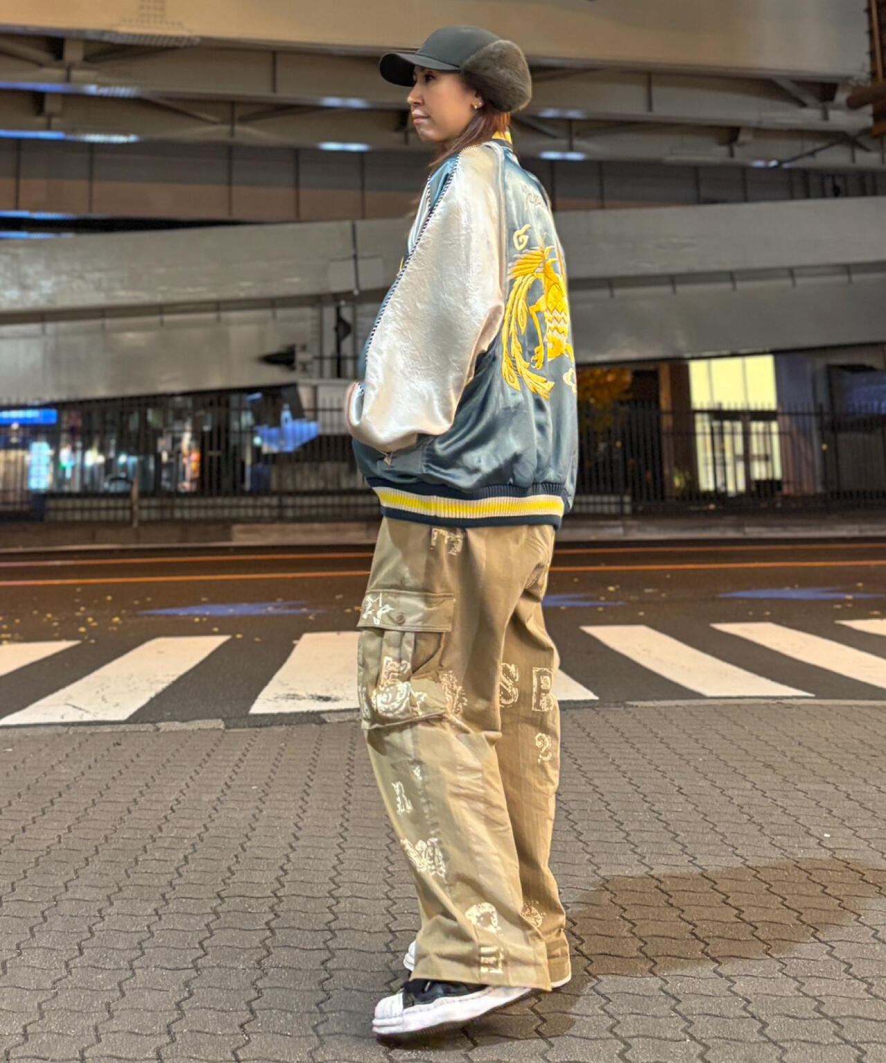 el conductorH/コンダクター/別注 Embroidered Sourvenir JKT