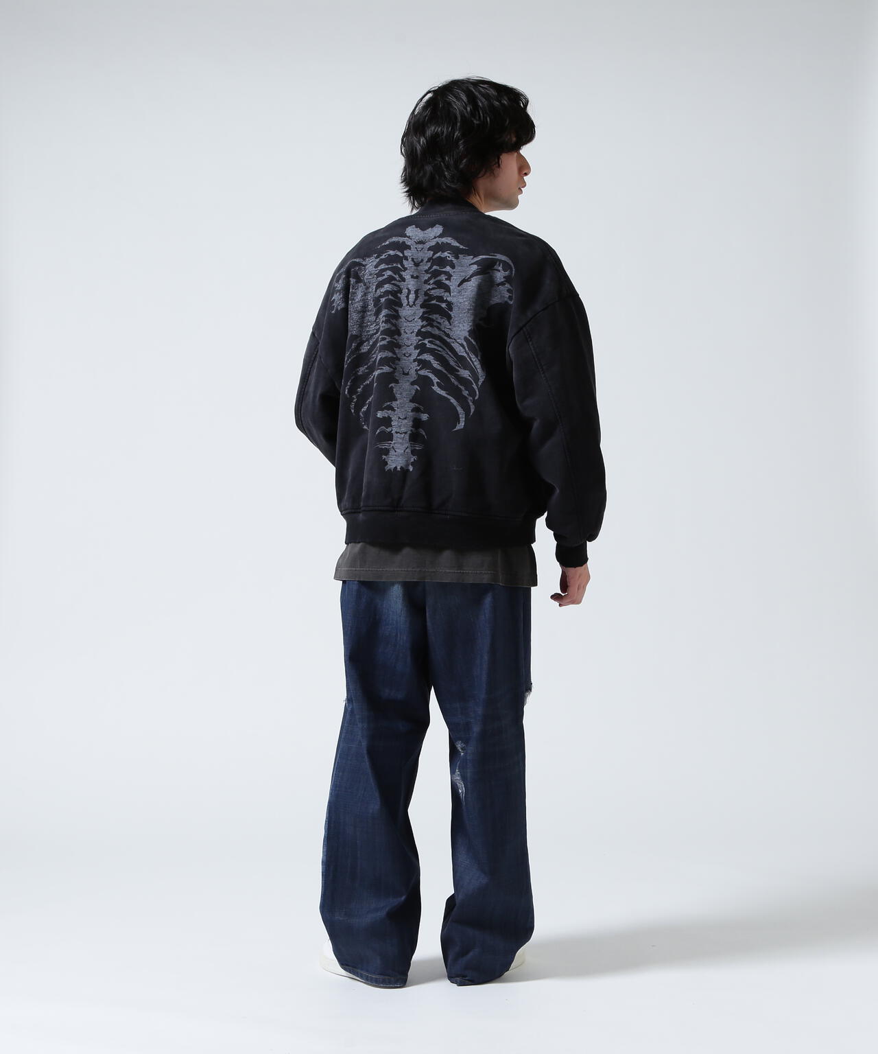 FR(13)NDS/フレンズ/Sweat Bone Bomber Jacket