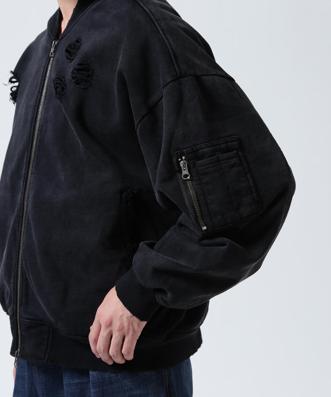 FR(13)NDS/フレンズ/Sweat Bone Bomber Jacket