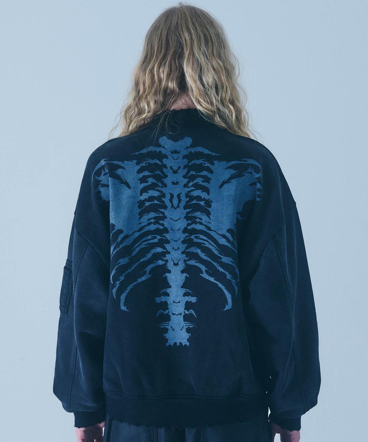 FR(13)NDS/フレンズ/Sweat Bone Bomber Jacket