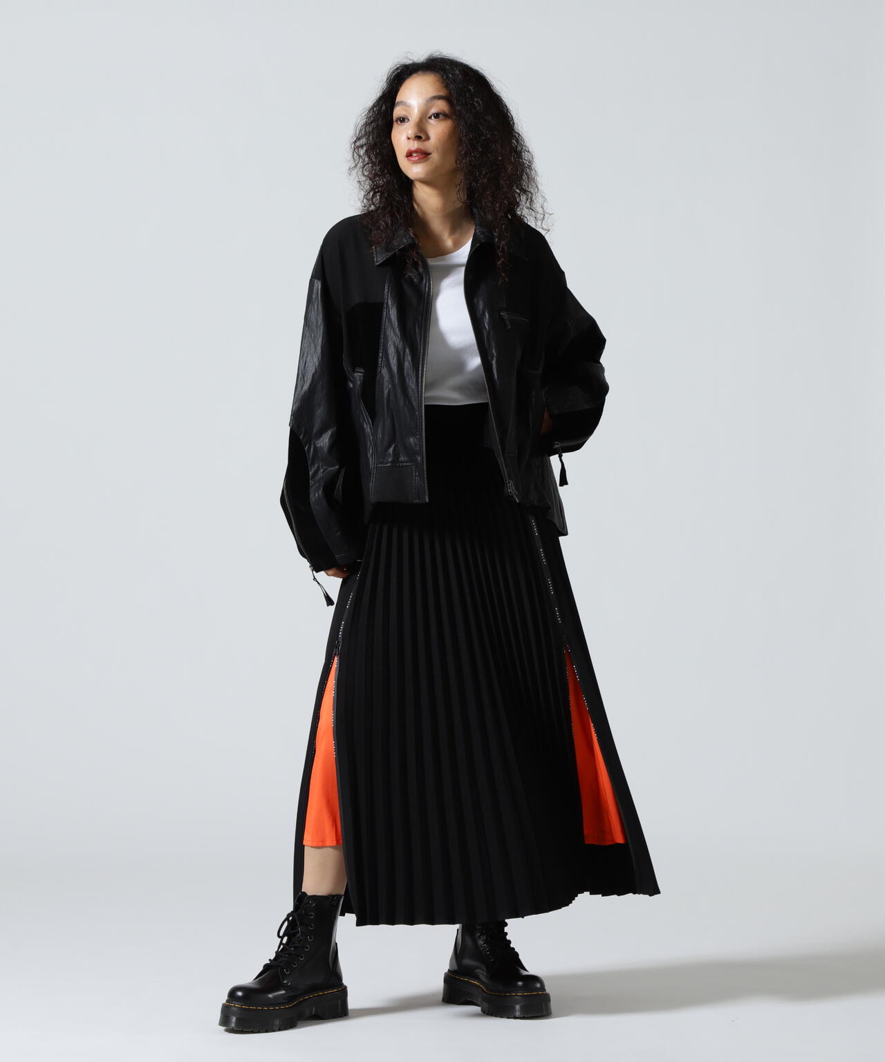 AULA AILA/アウラアイラ/BALLOON HEM BLOUSON