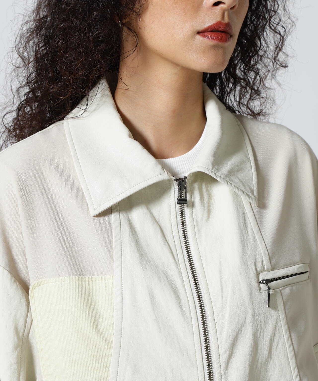 AULA AILA/アウラアイラ/BALLOON HEM BLOUSON