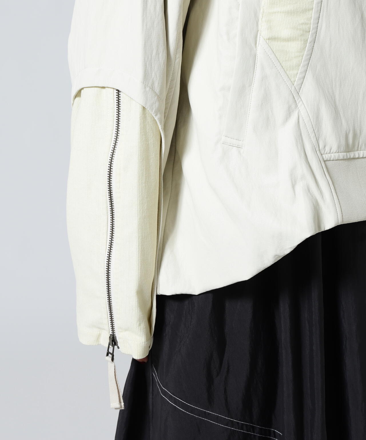 AULA AILA/アウラアイラ/BALLOON HEM BLOUSON