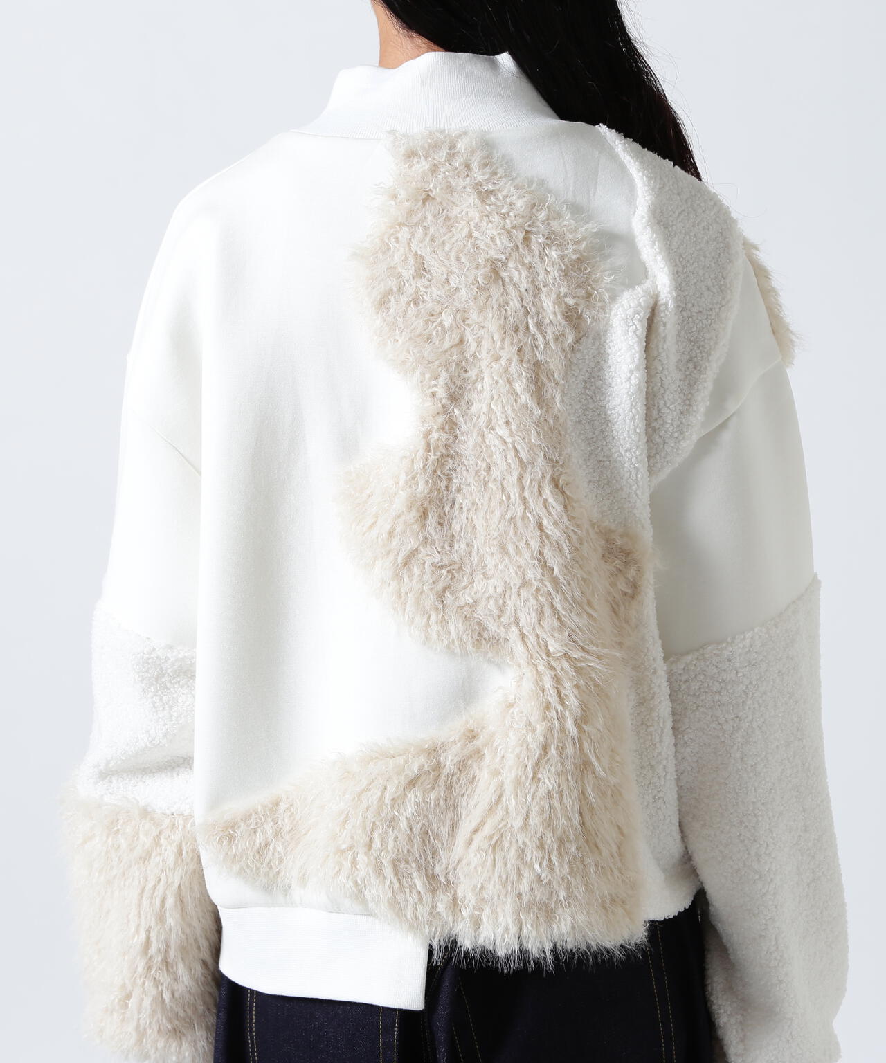 AULA AILA/アウラアイラ/別注ボア&ファーブルゾン