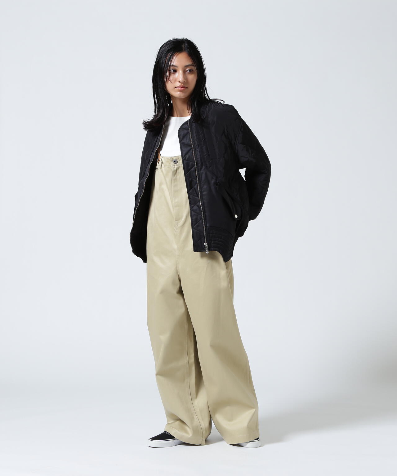 UN3D./アンスリード/QUILTING DOCKING MA-1/キルティングドッキングMA-1