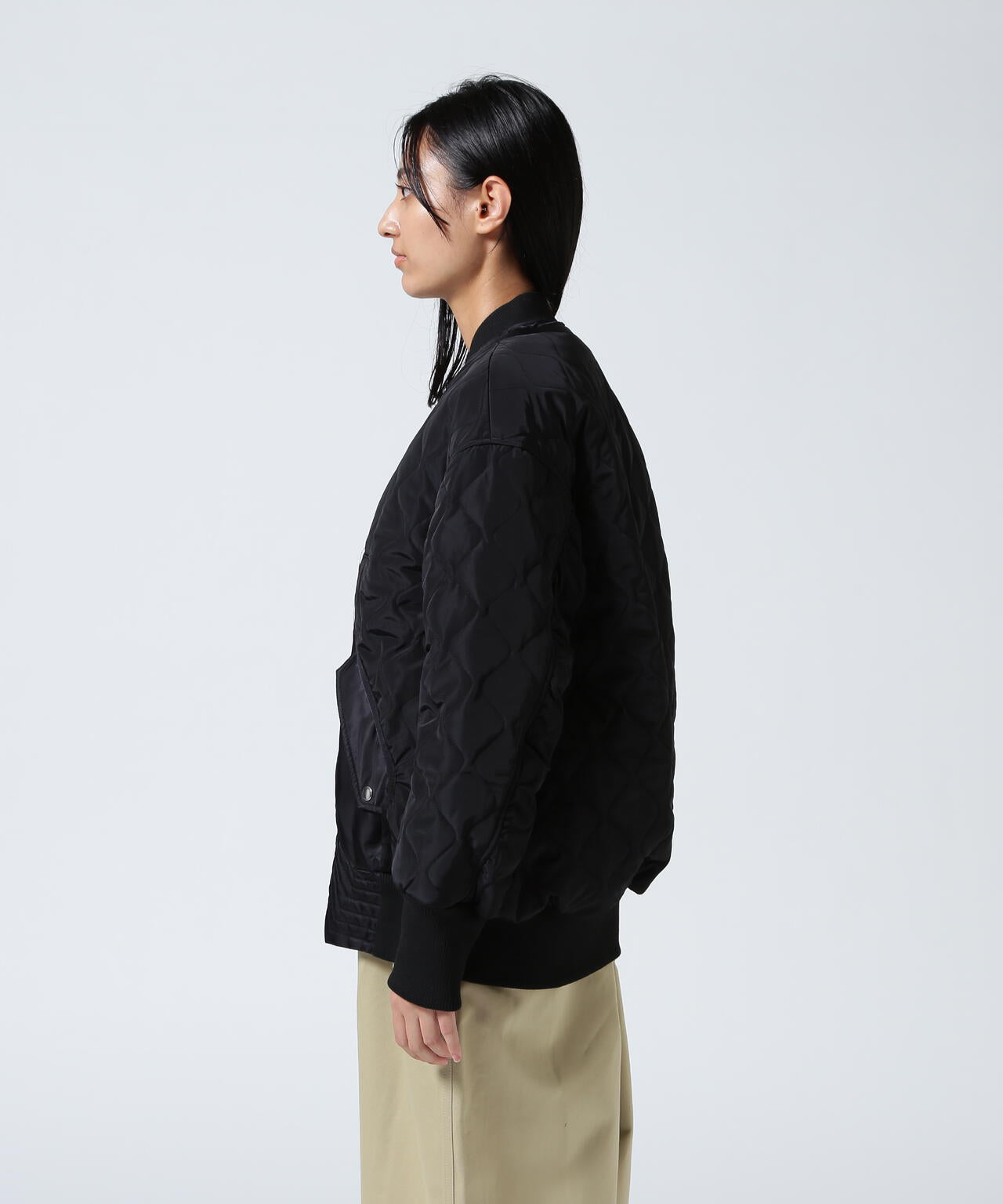 UN3D./アンスリード/QUILTING DOCKING MA-1/キルティングドッキングMA-1