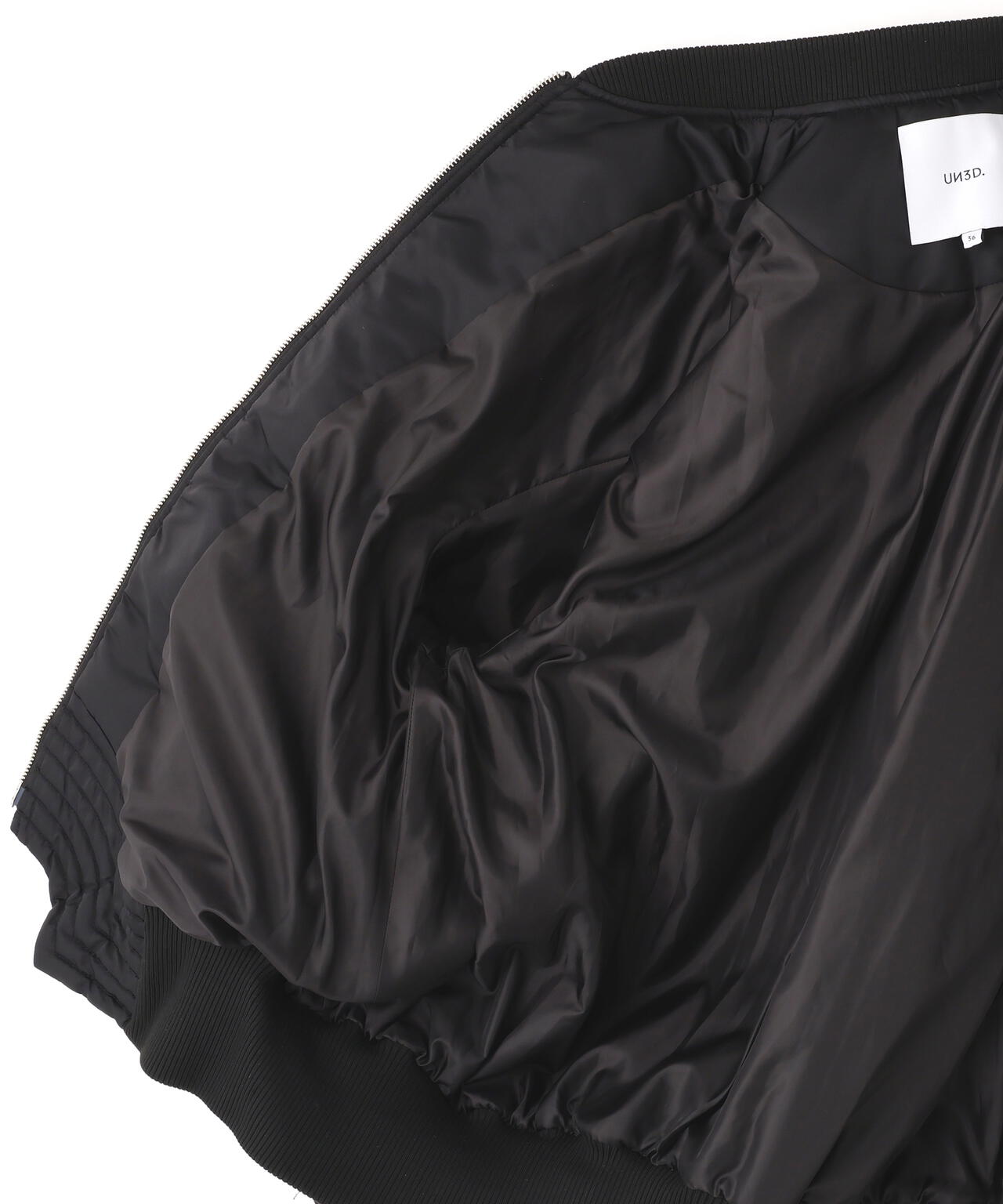 UN3D./アンスリード/QUILTING DOCKING MA-1/キルティングドッキングMA-1