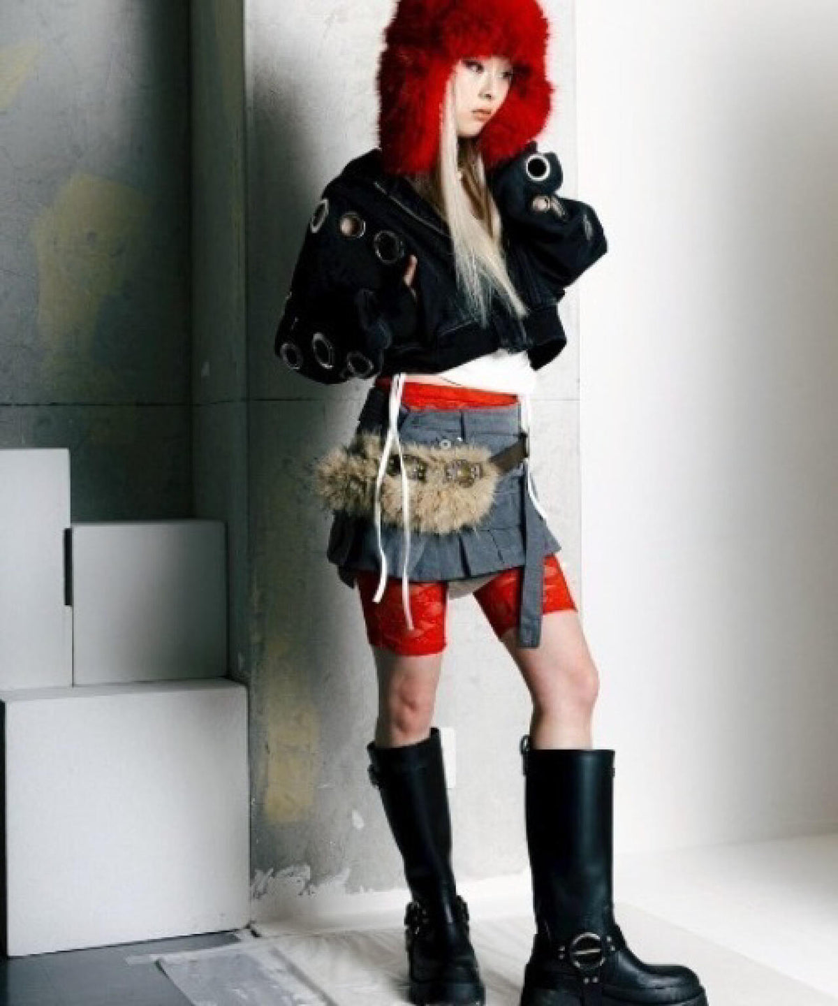 MITSUKI/ミツキ/EYELET HOODIE