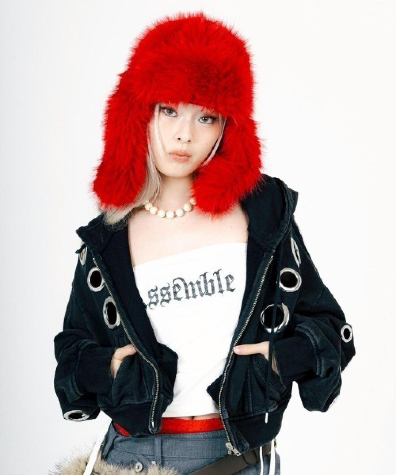 MITSUKI/ミツキ/EYELET HOODIE