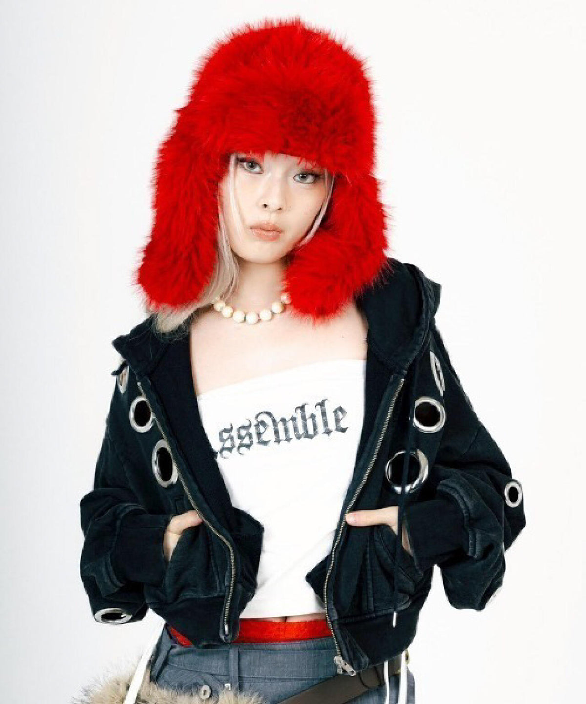 MITSUKI/ミツキ/EYELET HOODIE
