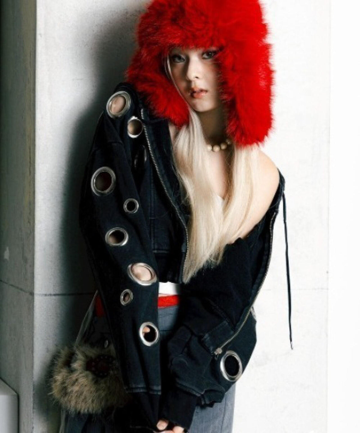 MITSUKI/ミツキ/EYELET HOODIE
