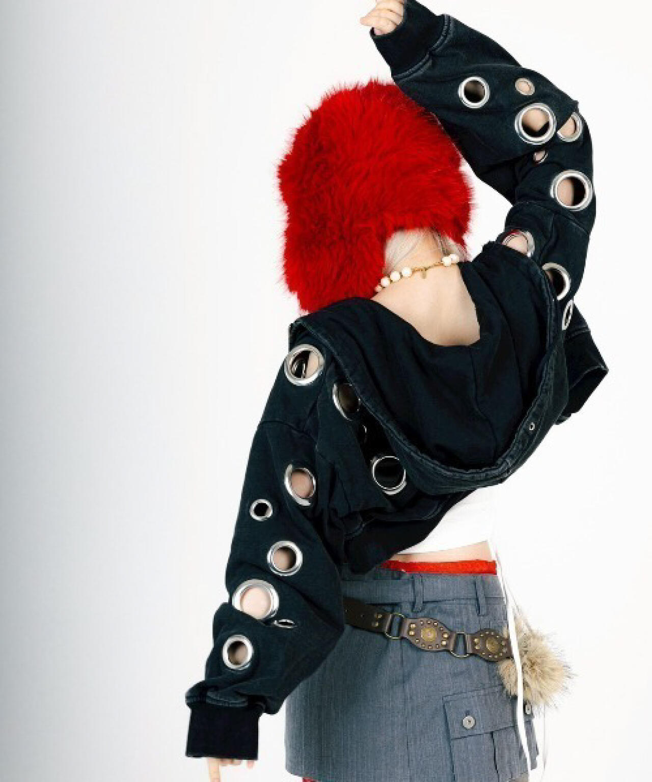 MITSUKI/ミツキ/EYELET HOODIE