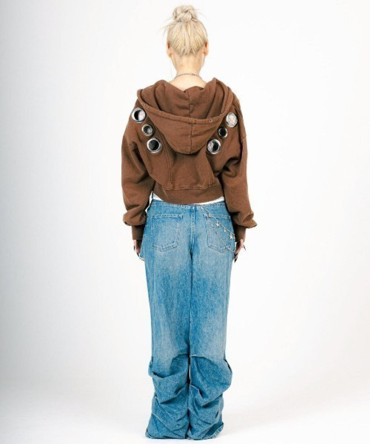MITSUKI/ミツキ/EYELET HOODIE