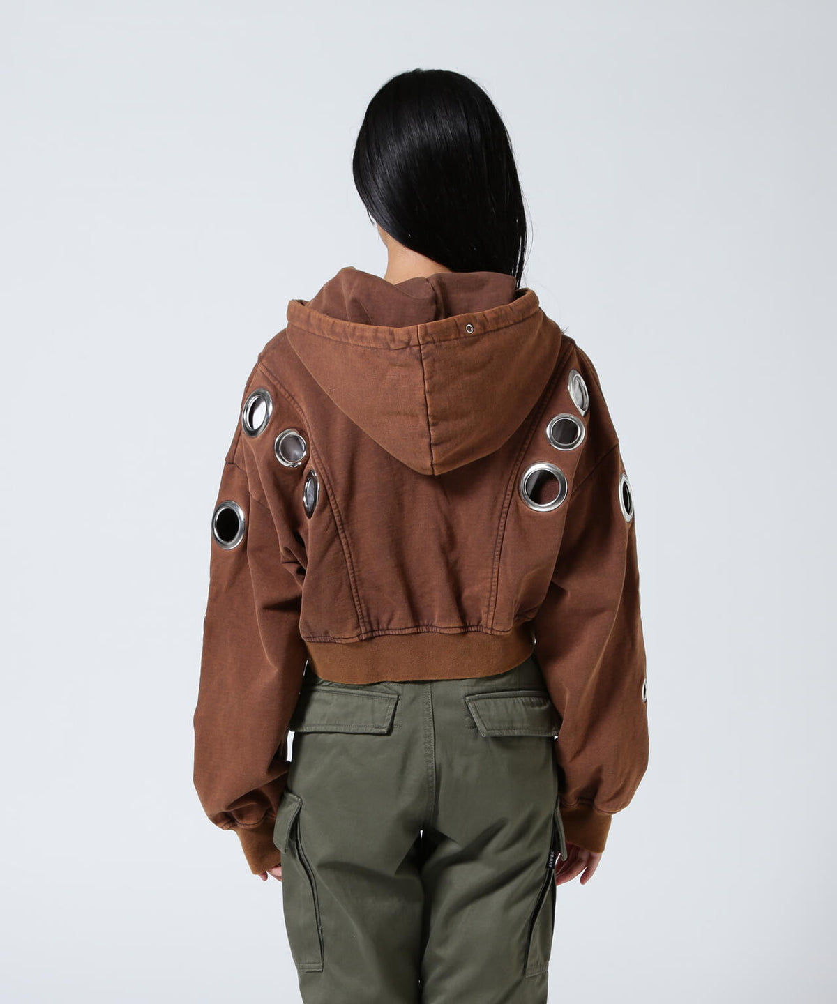 MITSUKI/ミツキ/EYELET HOODIE