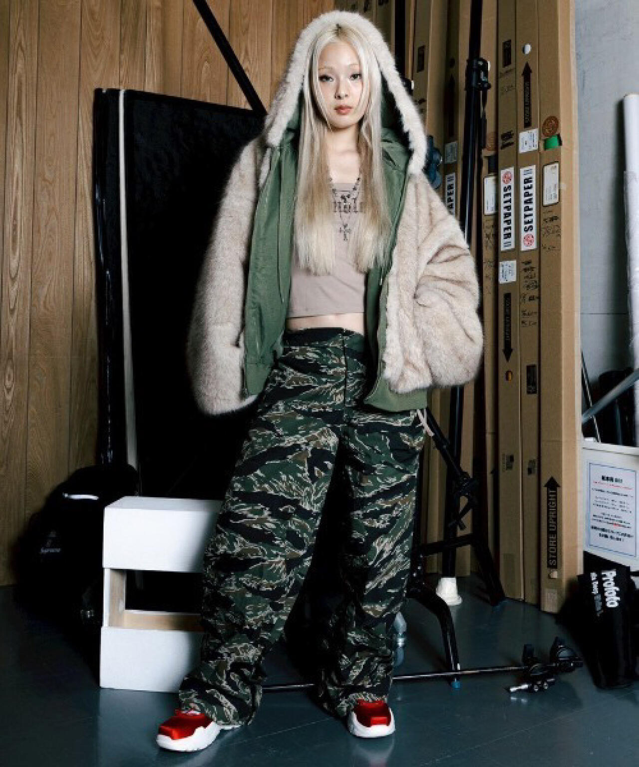 MITSUKI/ミツキ/REVERSIBLE FUR BLOUSON