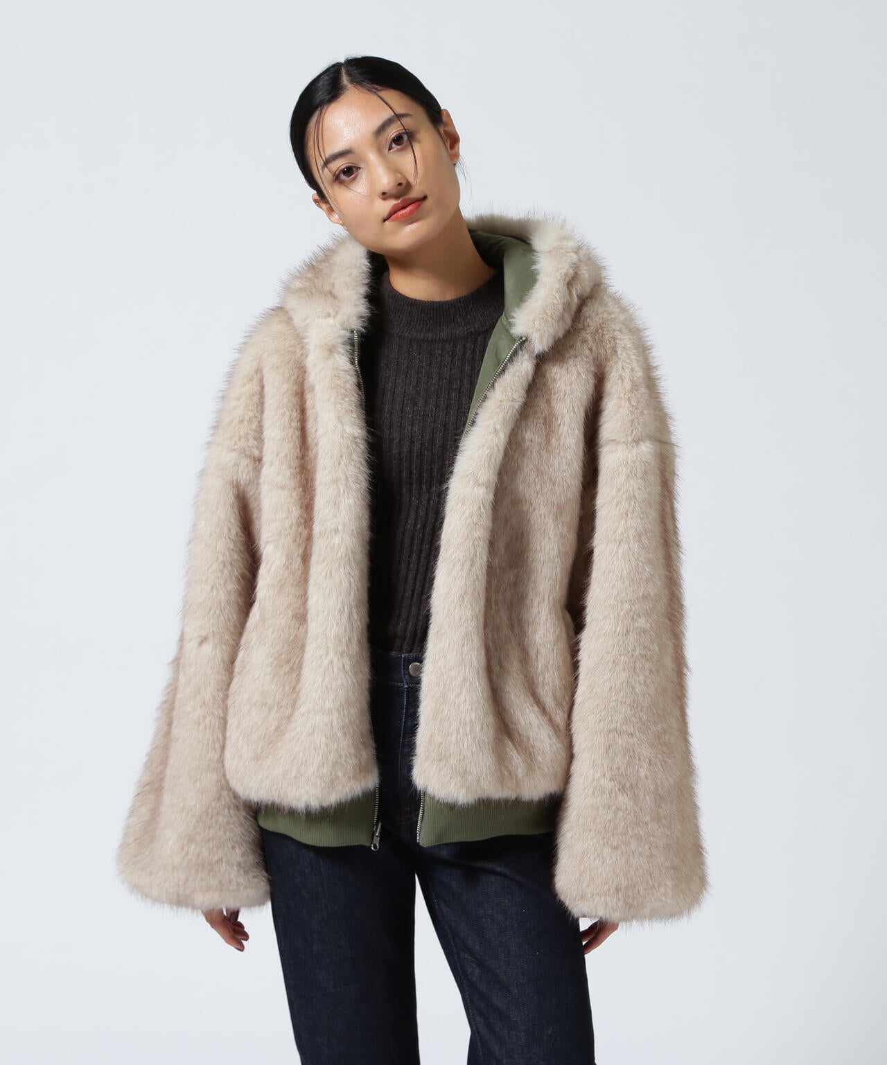 MITSUKI/ミツキ/REVERSIBLE FUR BLOUSON