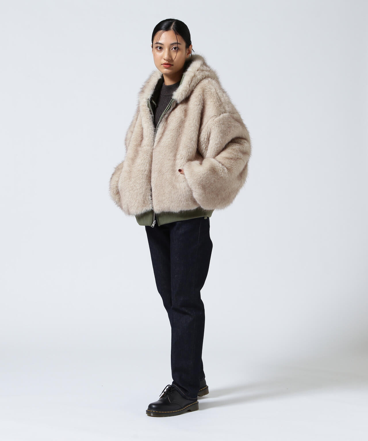 MITSUKI/ミツキ/REVERSIBLE FUR BLOUSON