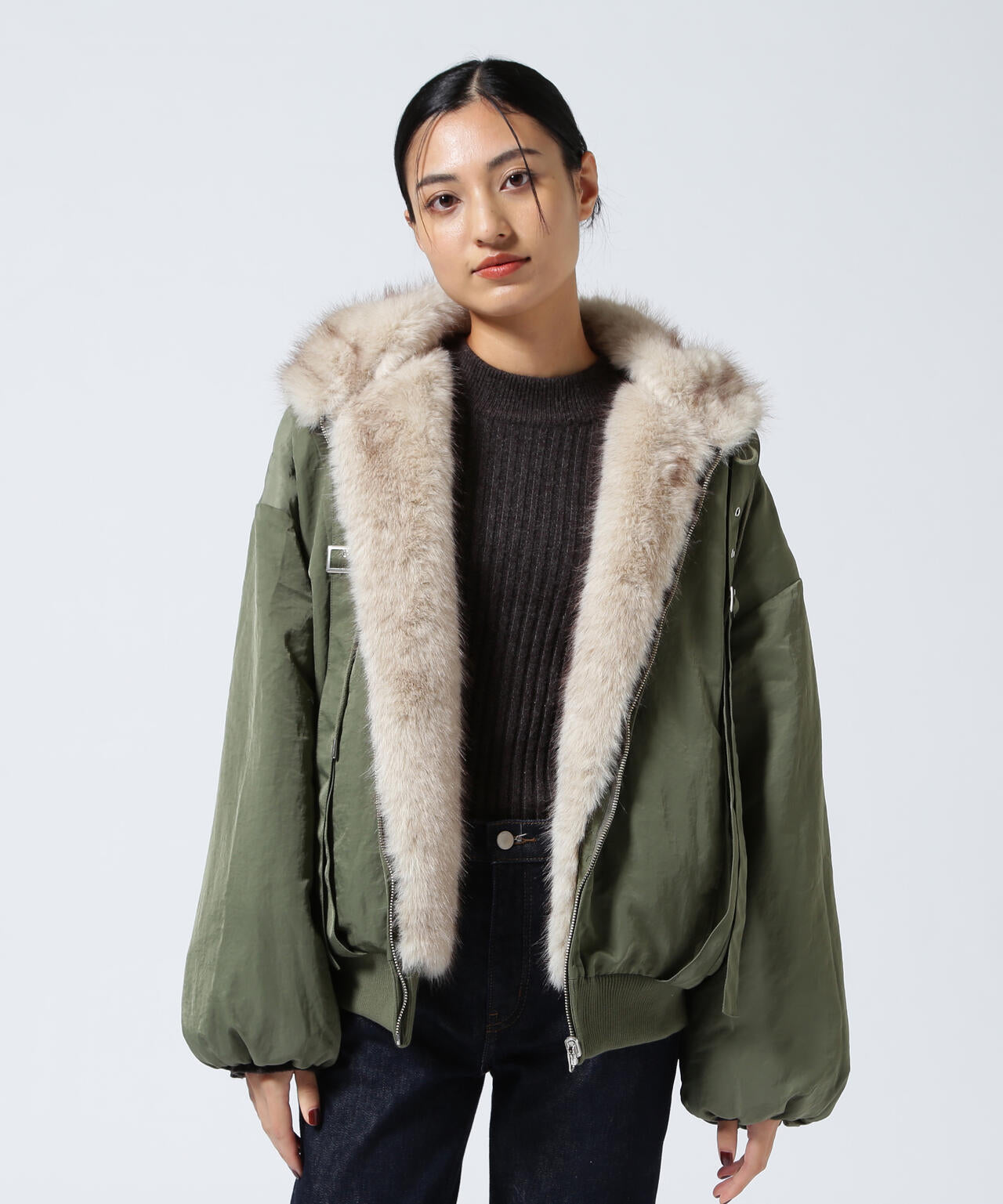 MITSUKI/ミツキ/REVERSIBLE FUR BLOUSON