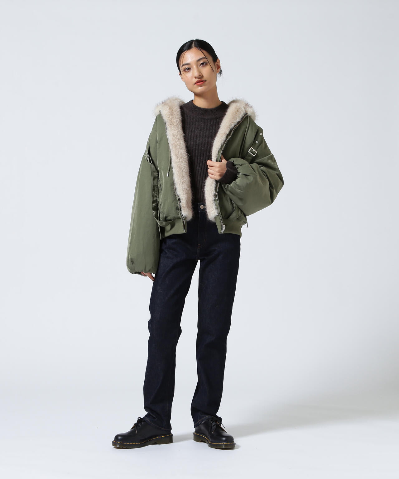 MITSUKI/ミツキ/REVERSIBLE FUR BLOUSON