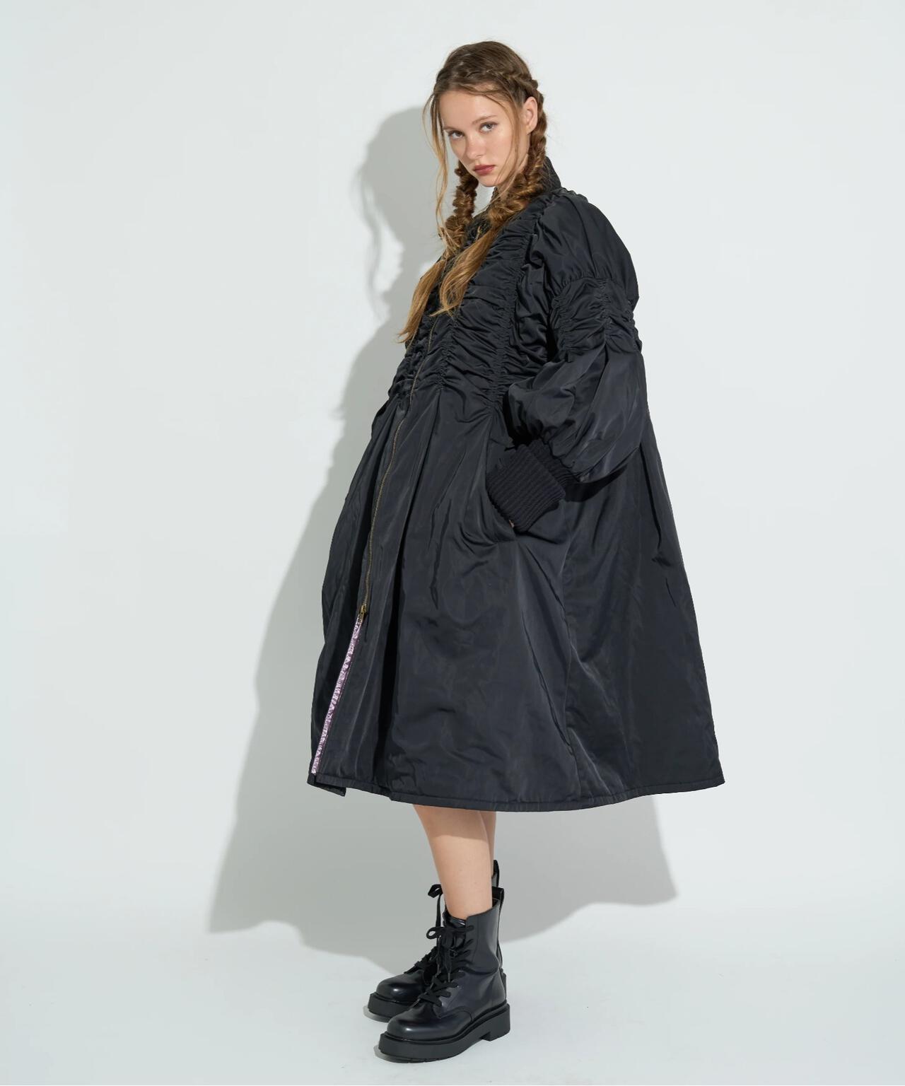 ANNA SUI NYC/アナ スイ エヌワイシー/ロングMA-1コート