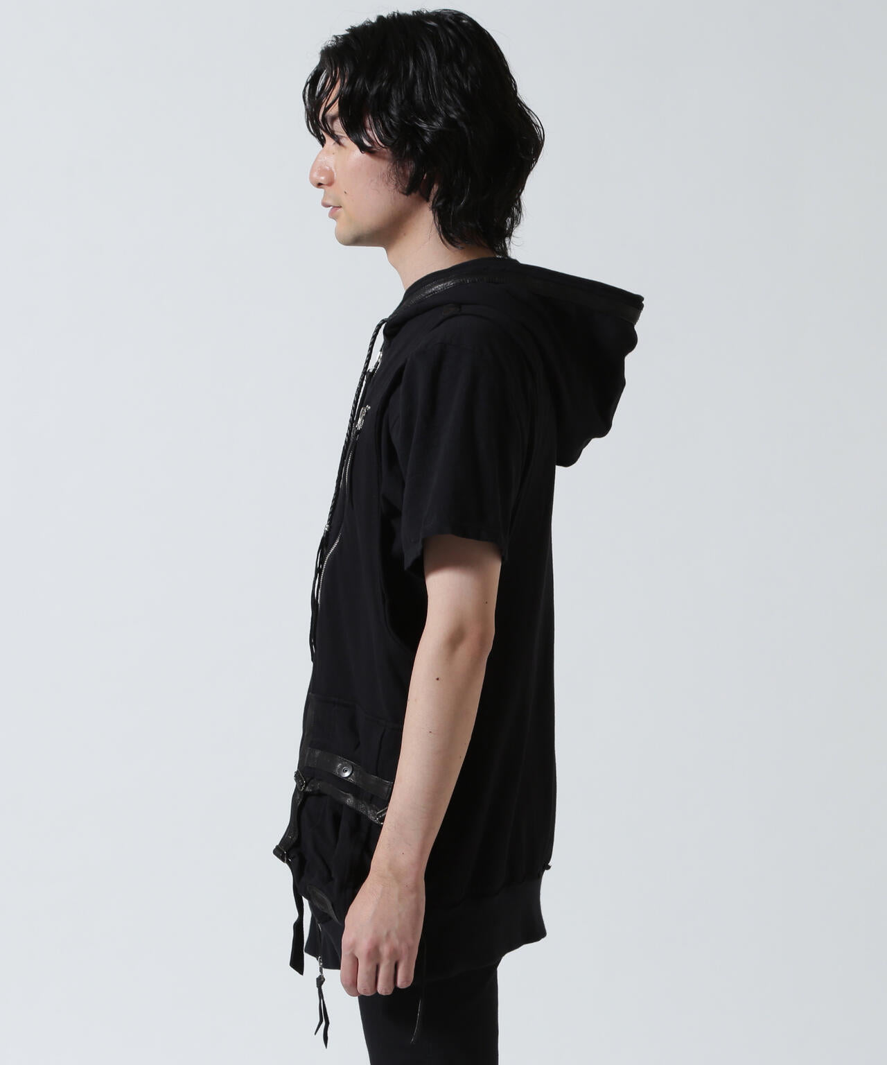 KMRii/ケムリ/Black Raven Vest 05