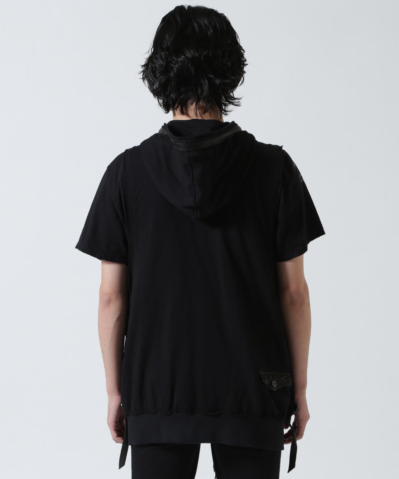 KMRii/ケムリ/Black Raven Vest 05