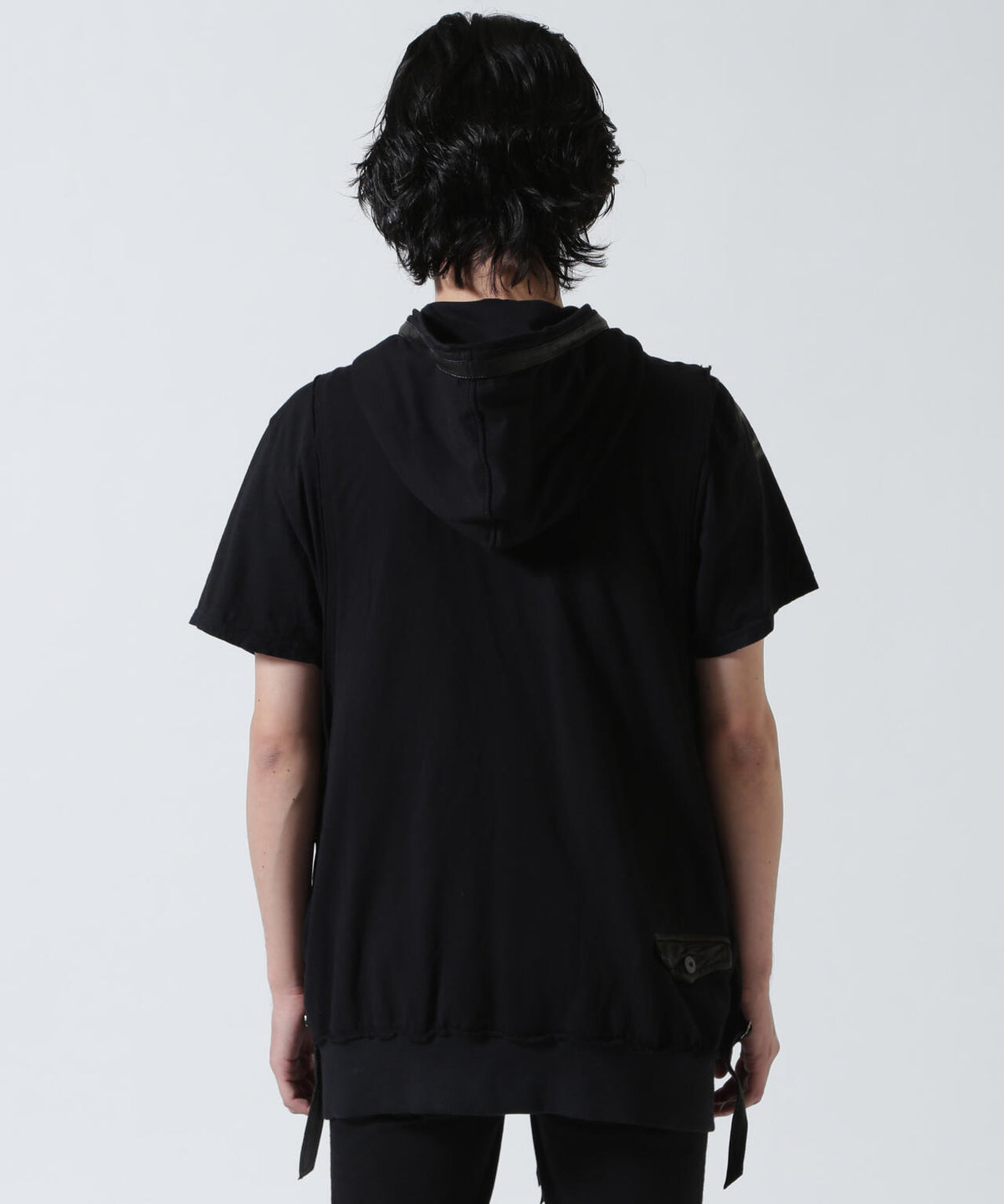 KMRii/ケムリ/Black Raven Vest 05