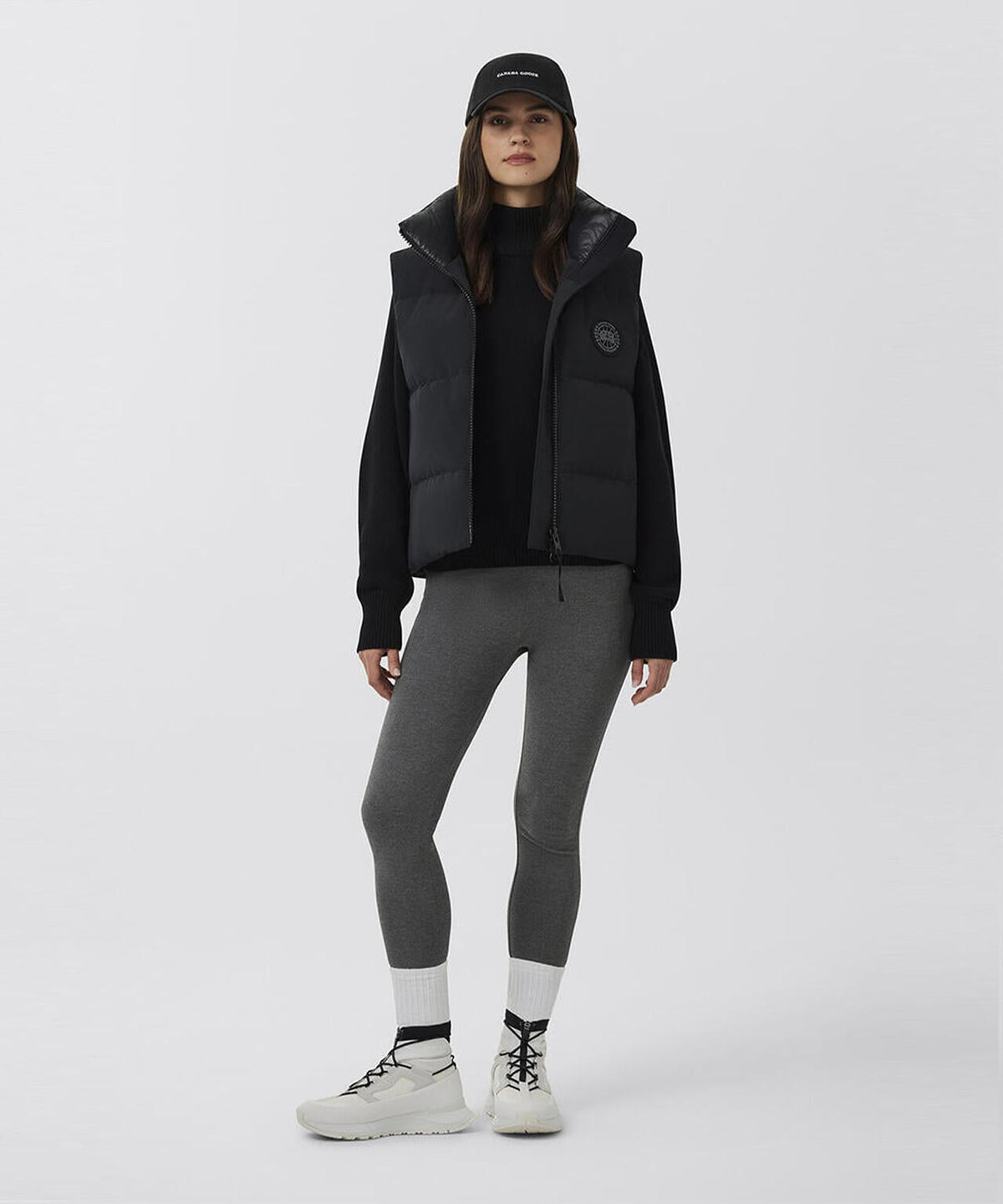 CANADA GOOSE/カナダグース/Cropped Vest Black Label
