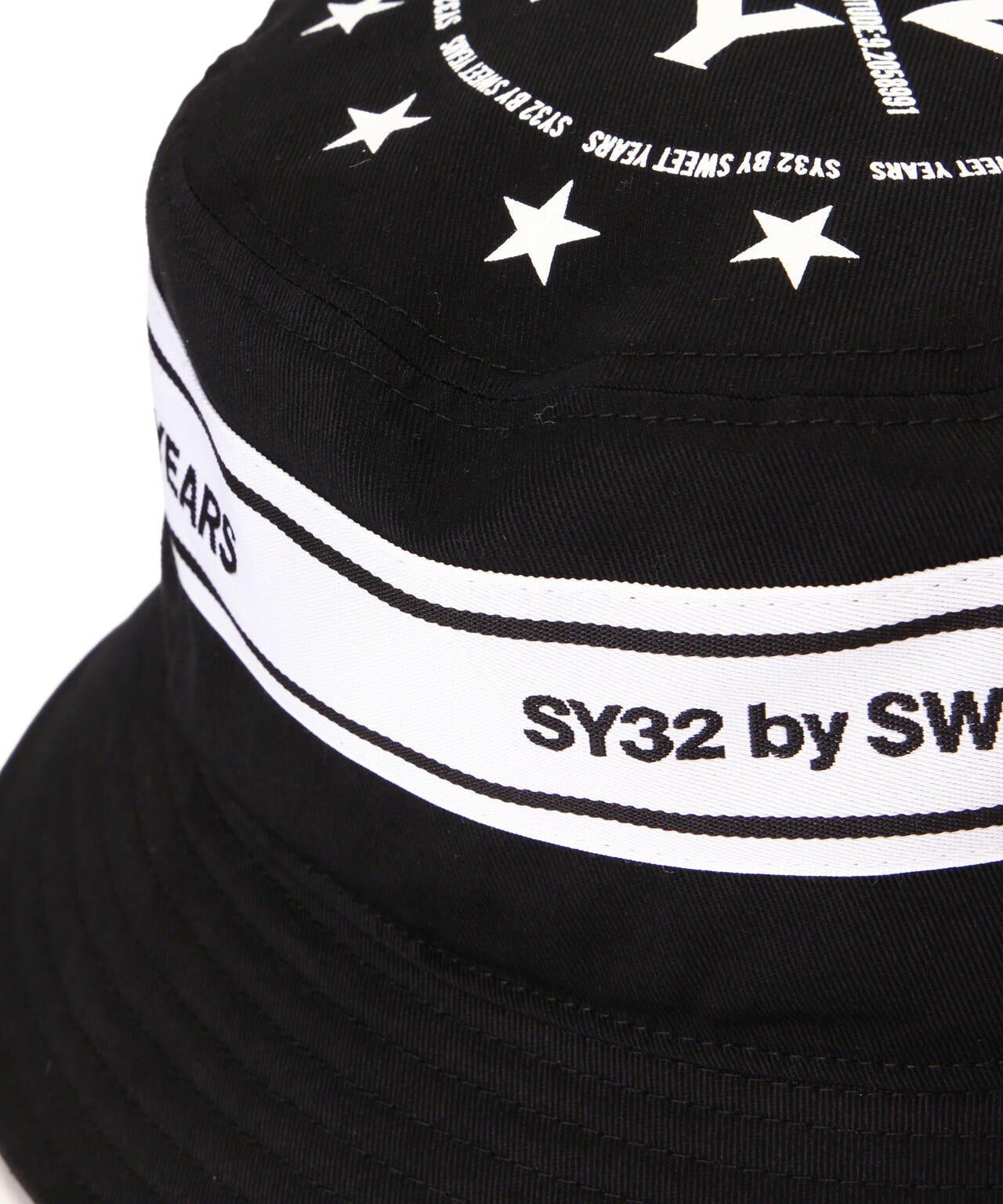 SY32 by SWEET YEARS /TAPE DESIGN BUCKET HAT