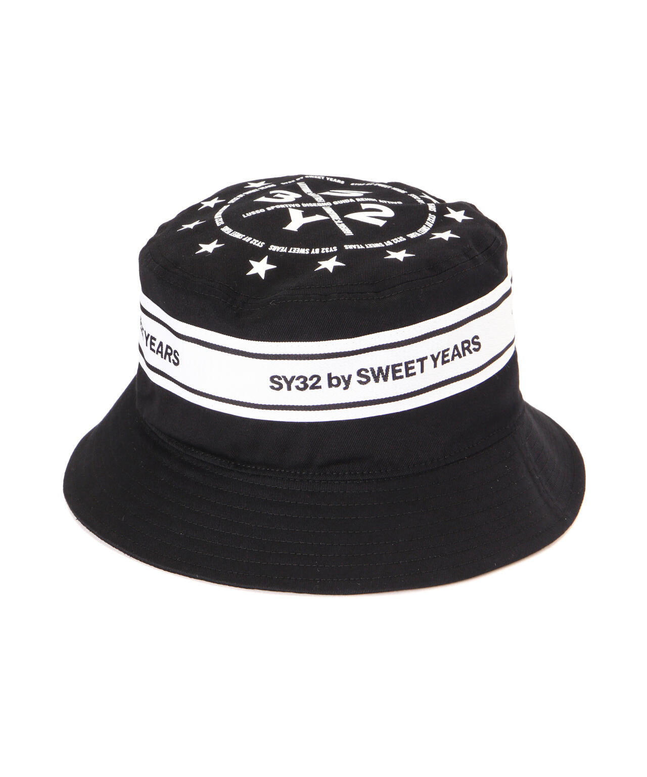 SY32 by SWEET YEARS /TAPE DESIGN BUCKET HAT