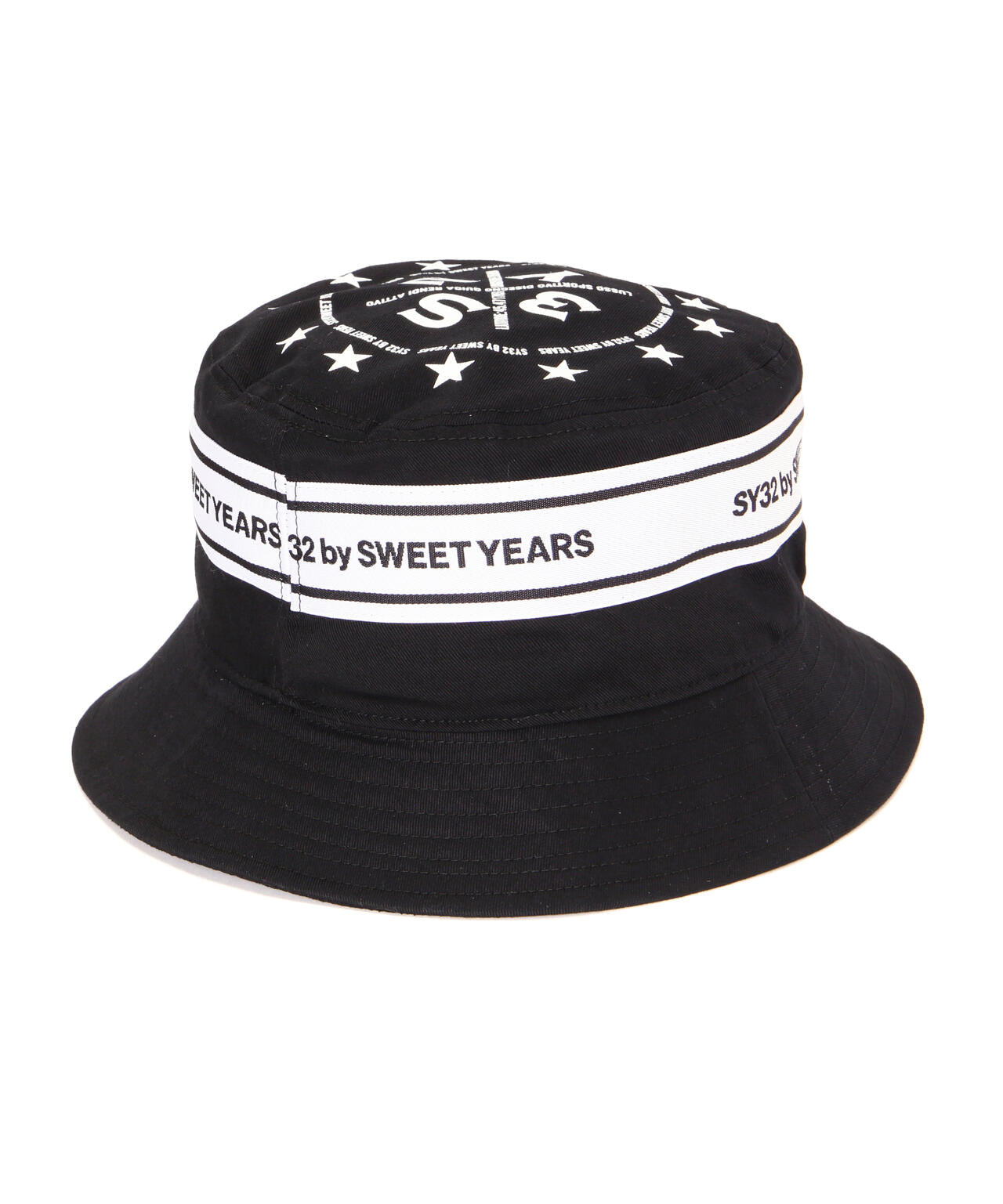 SY32 by SWEET YEARS /TAPE DESIGN BUCKET HAT