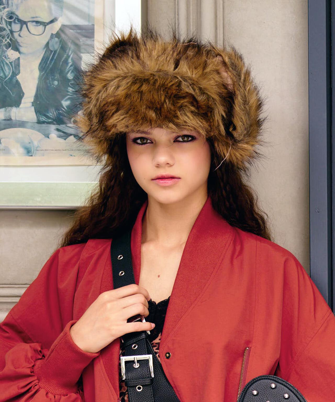 ANNA SUI NYC/アナ スイ エヌワイシー/ファーフライトキャップ