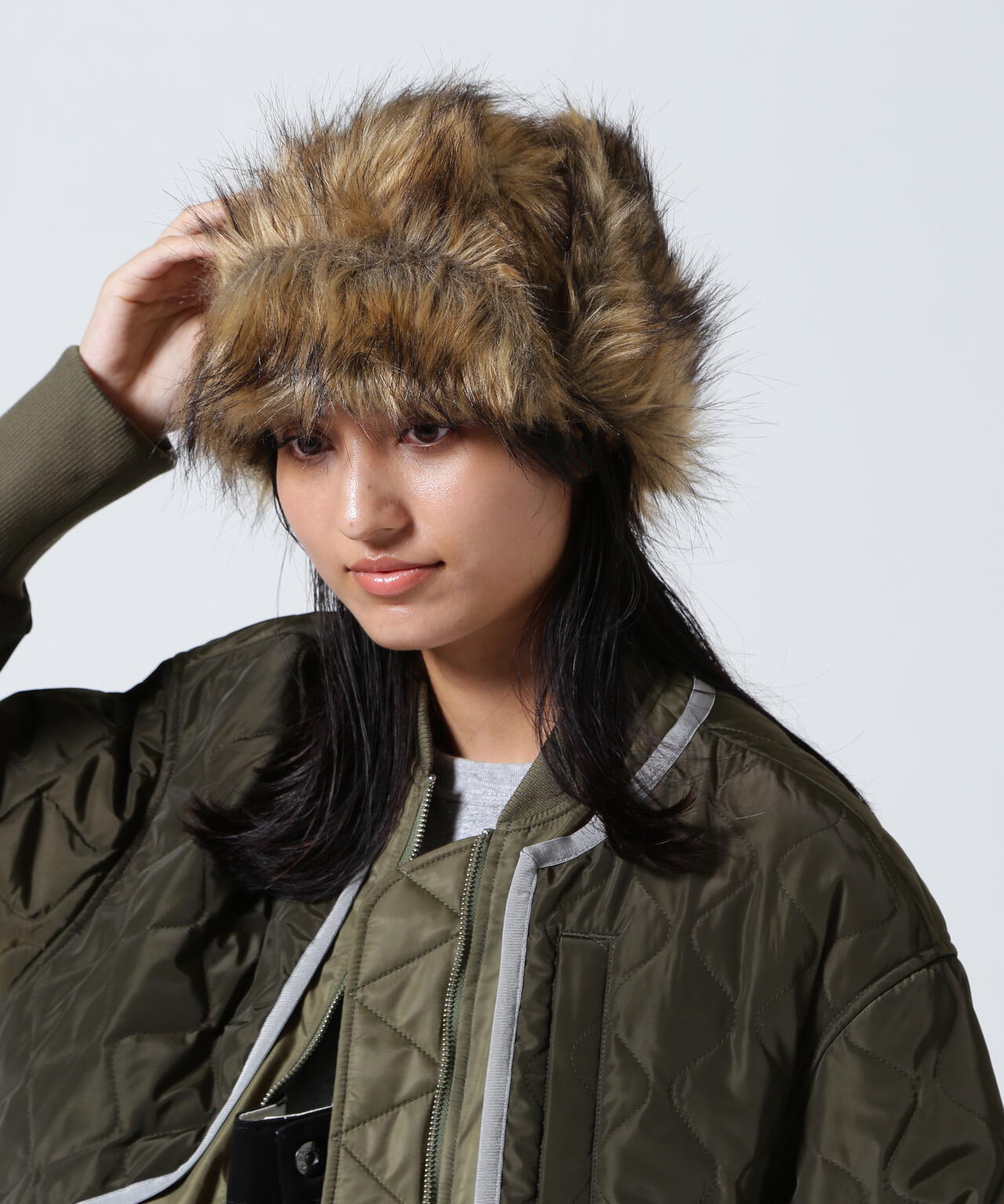 ANNA SUI NYC/アナ スイ エヌワイシー/ファーフライトキャップ