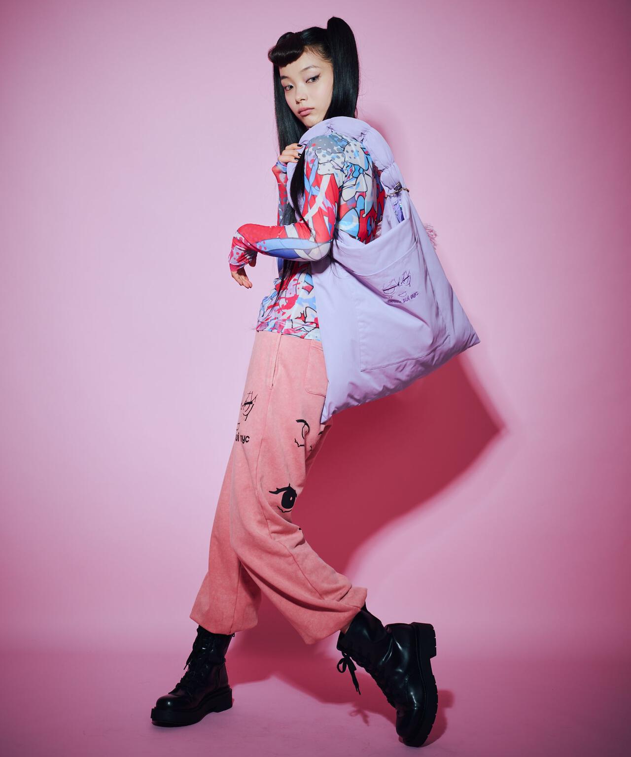 ANNA SUI NYC/アナ スイ エヌワイシー/『×寺田てら』TERAリバーシブルバッグ