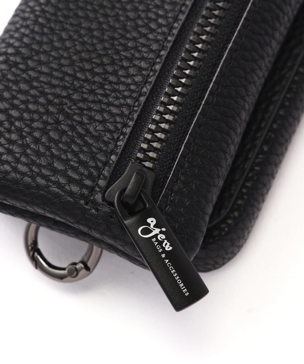 ajew/エジュー/別注【ひも付き】iPhone16_16Pro/BLACK