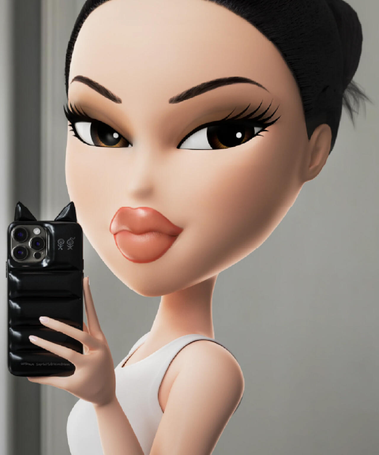 Urban Sophistication/BRATZコラボ The Puffer Case/Jade