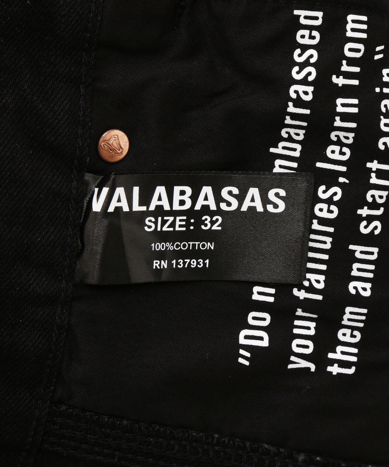 Valabasas /バラバサス/Doubble Knee Pants