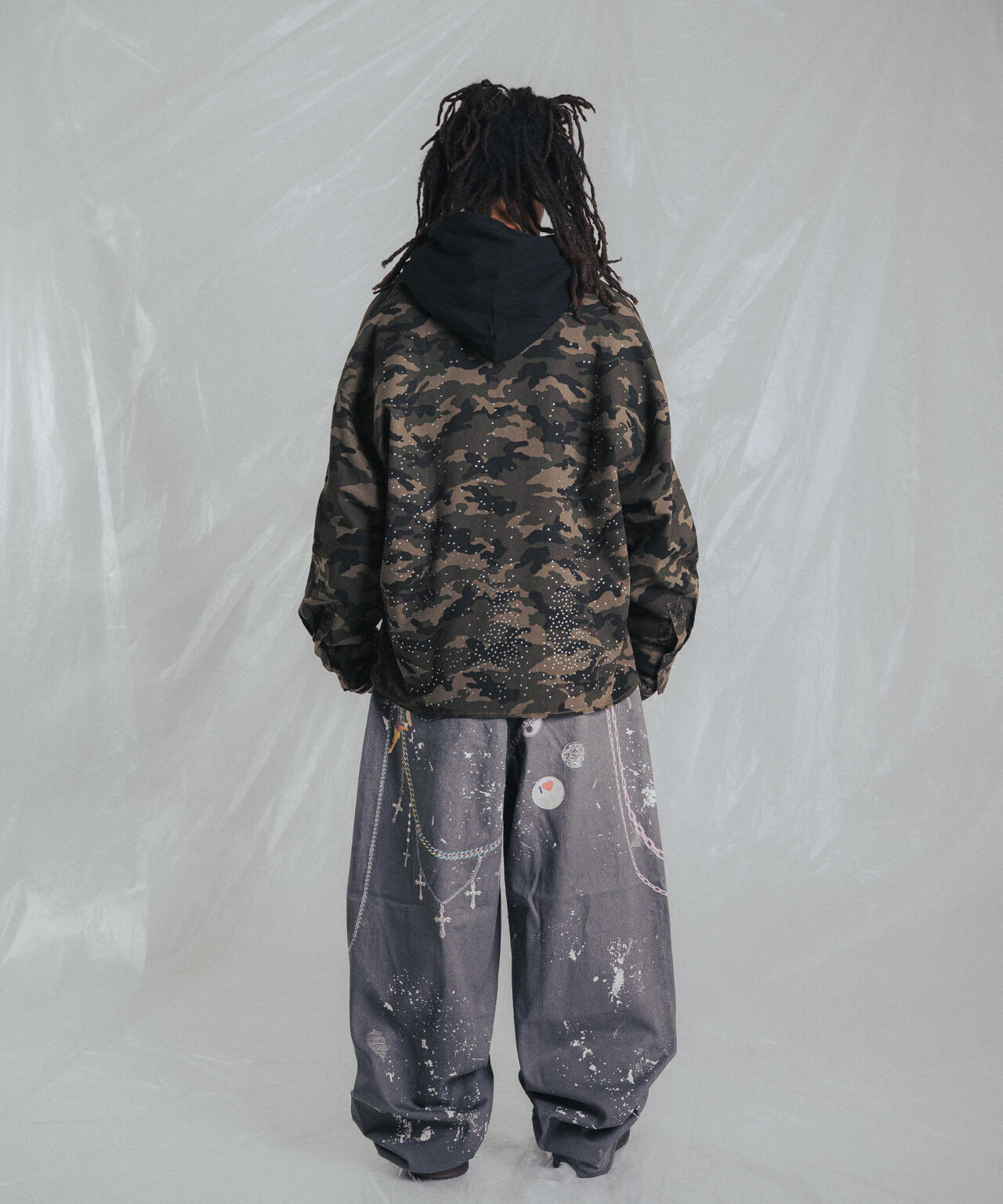 FR(13)NDS/フレンズ/TROMPEL'OEIL DENIM PANTS