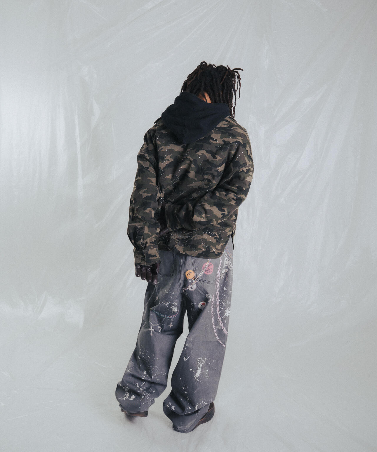 FR(13)NDS/フレンズ/TROMPEL'OEIL DENIM PANTS