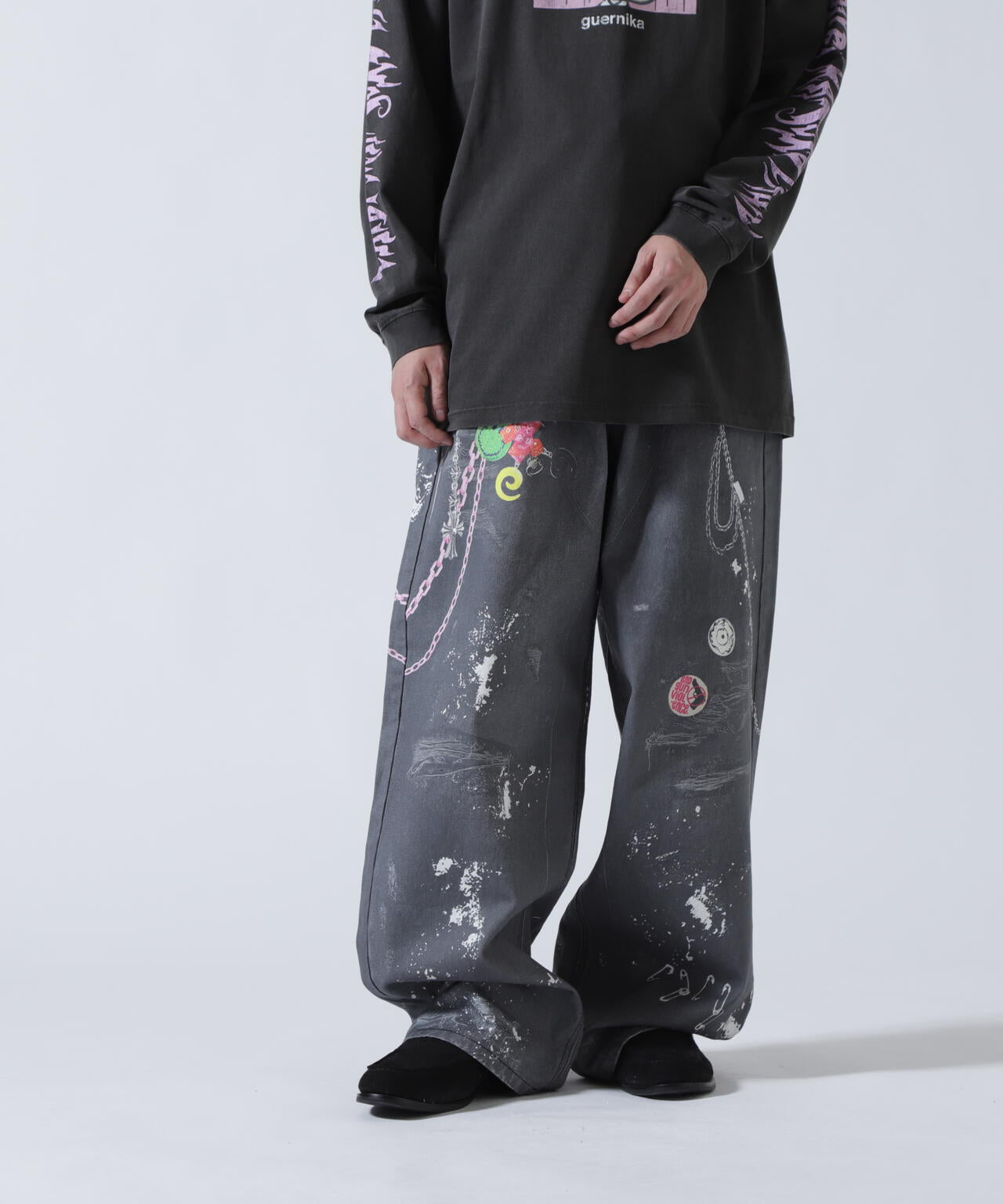 FR(13)NDS/フレンズ/TROMPEL'OEIL DENIM PANTS