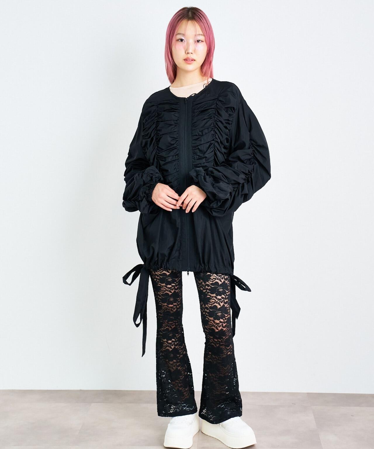 ANNA SUI NYC/アナ スイ エヌワイシー/フラワーレースストレッチパンツ