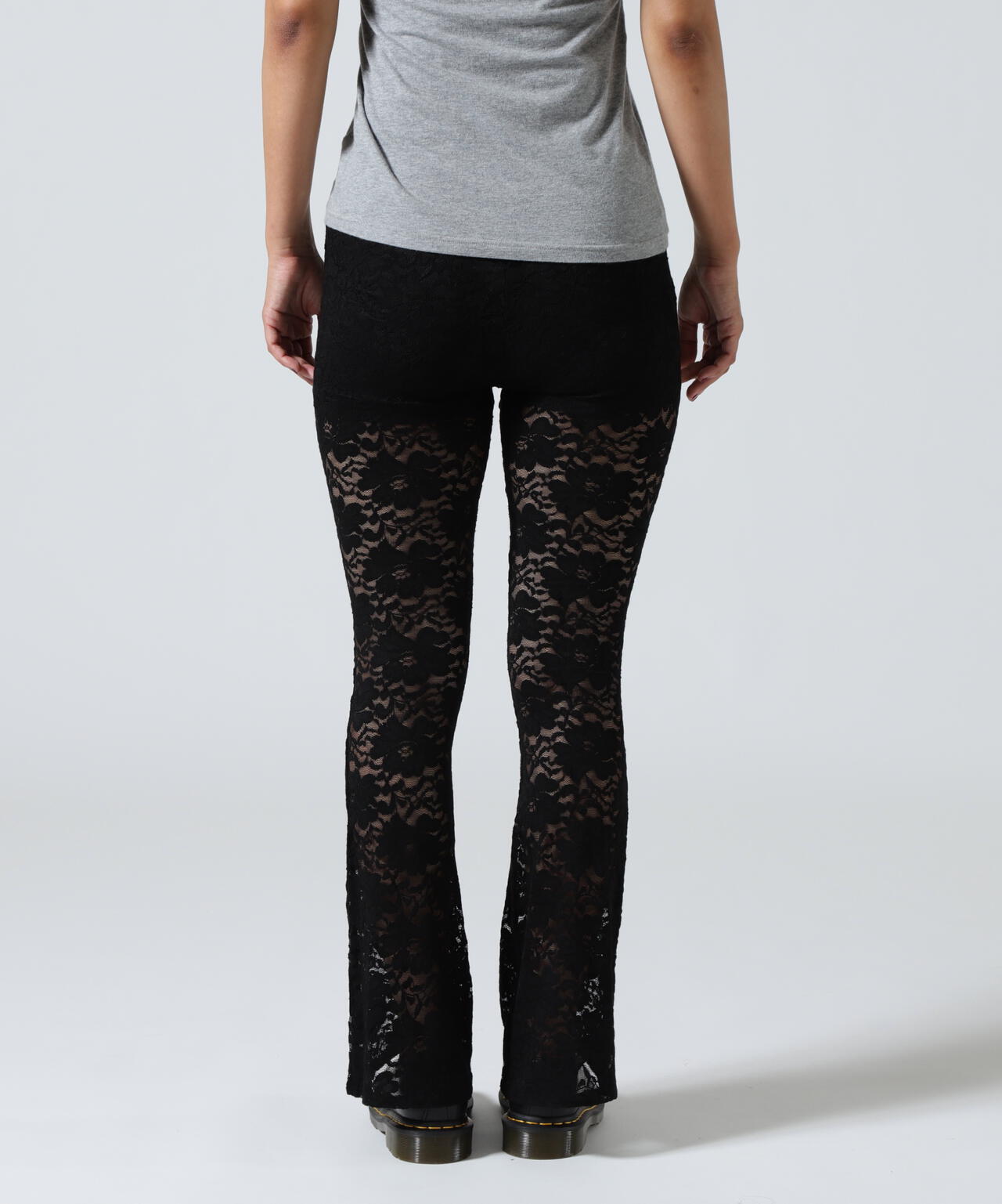 ANNA SUI NYC/アナ スイ エヌワイシー/フラワーレースストレッチパンツ