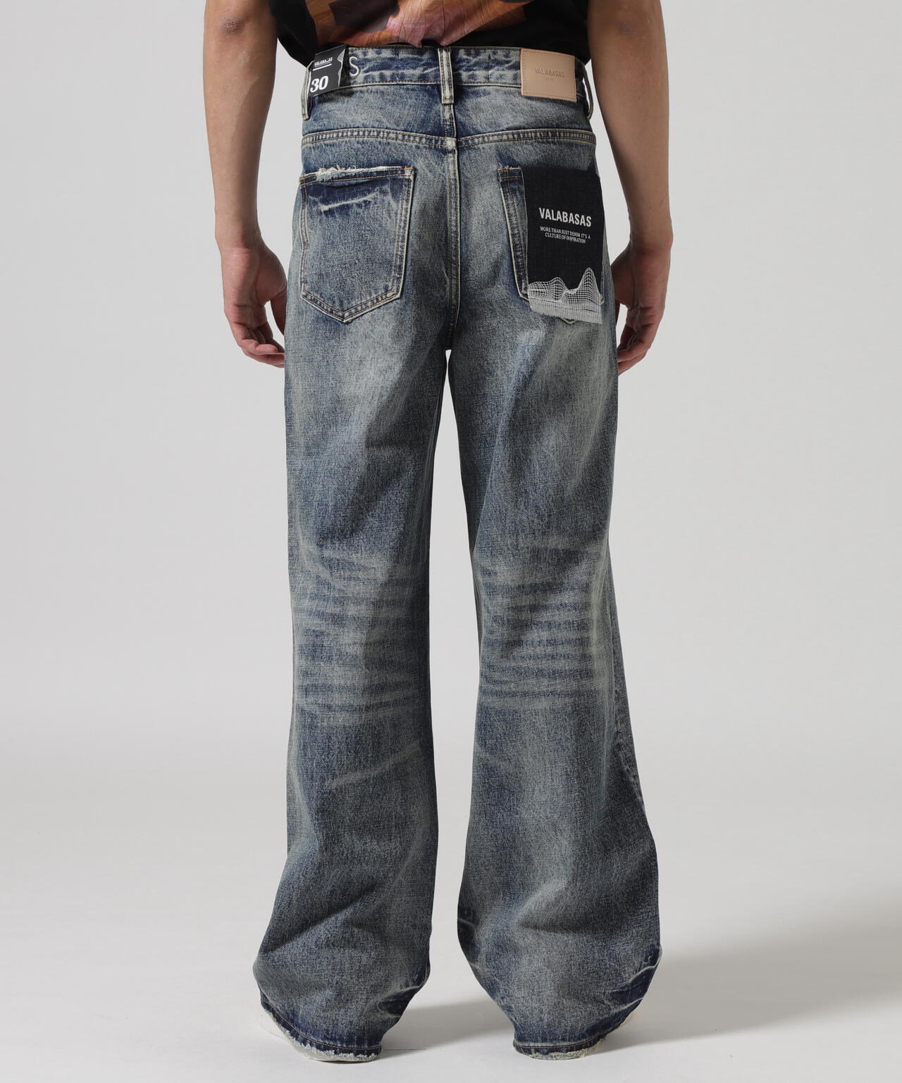 Valabasas/バラバサス/Mr.BAGGY DENIM