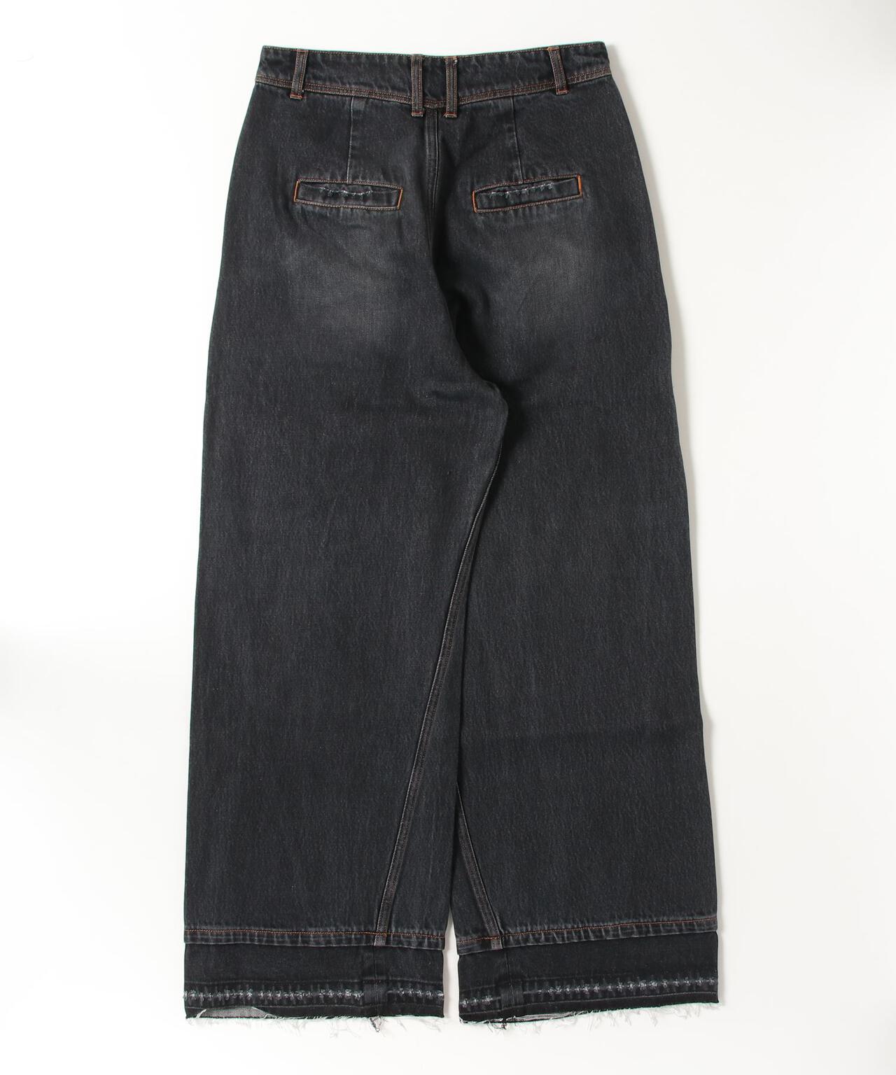 GEN_DAI/ゲンダイ/DAMEGE WIDE DENIM