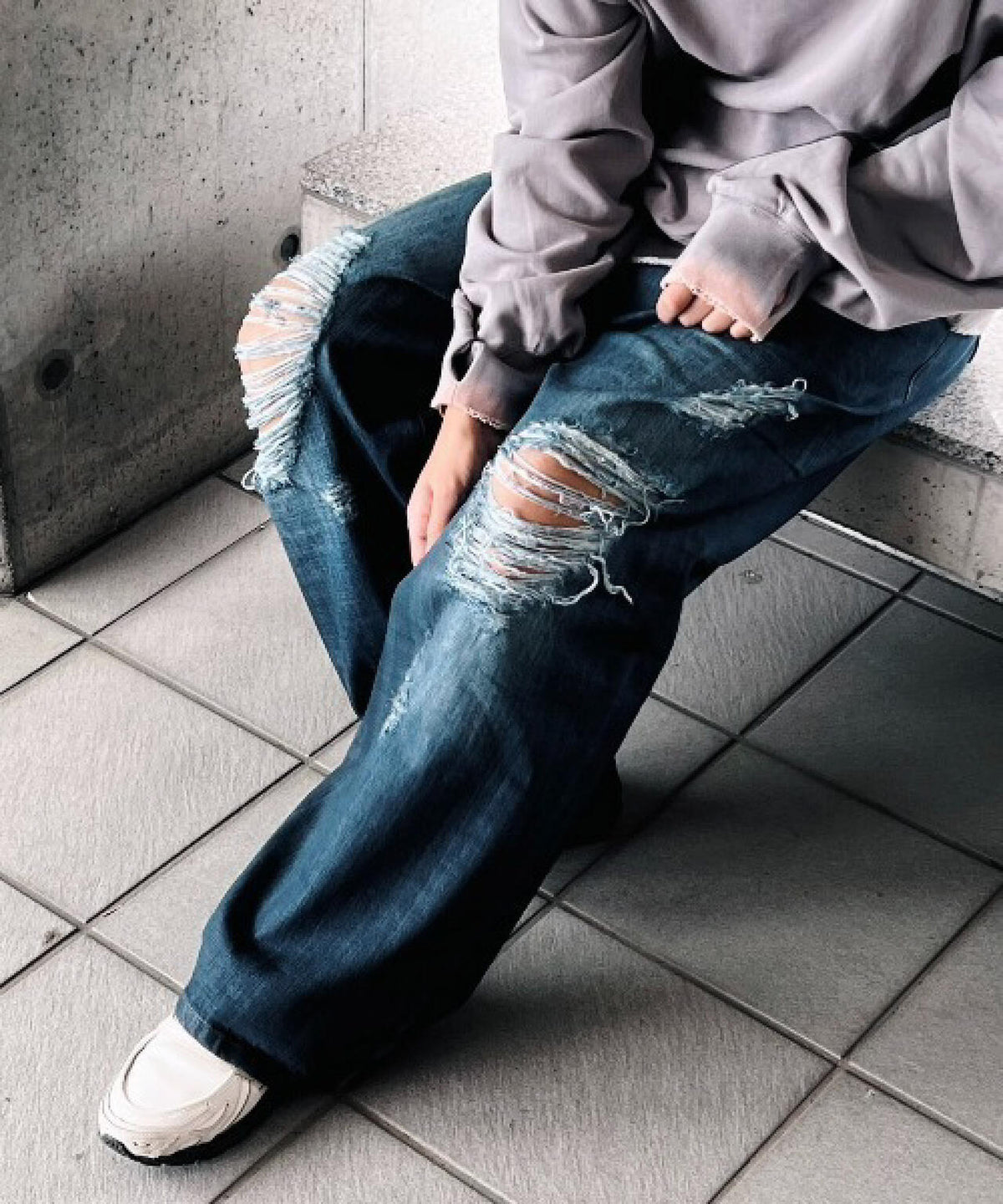 GEN_DAI/ゲンダイ/oiled wash denim
