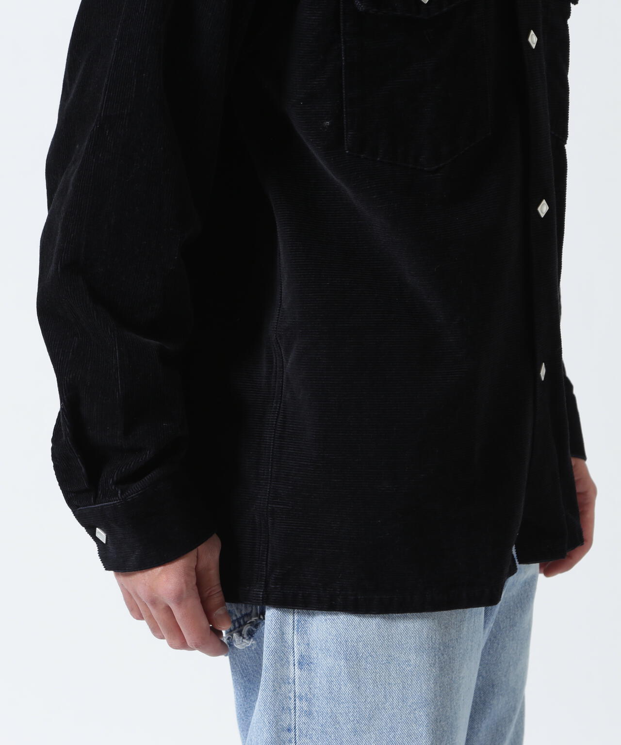 MASSES/マシス/WESTERN CORDUROY SHIRT