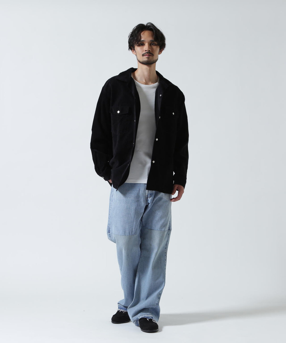MASSES/マシス/WESTERN CORDUROY SHIRT